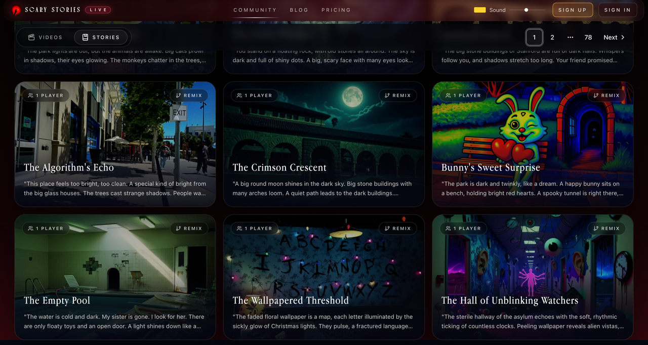 ScaryStories Live screenshot 14