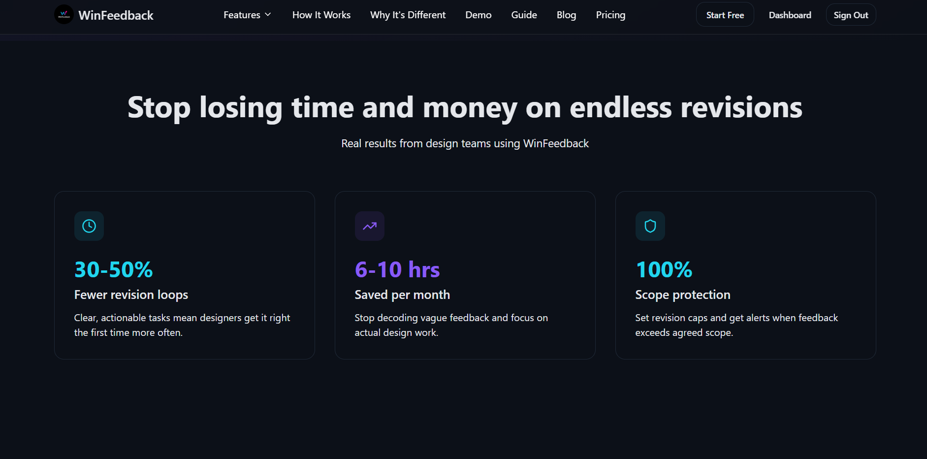 WinFeedback screenshot 3