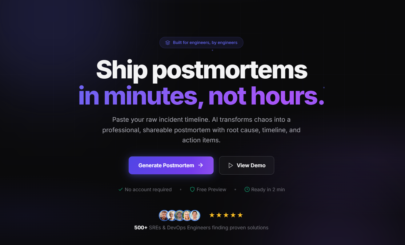 IncidentPost screenshot 1