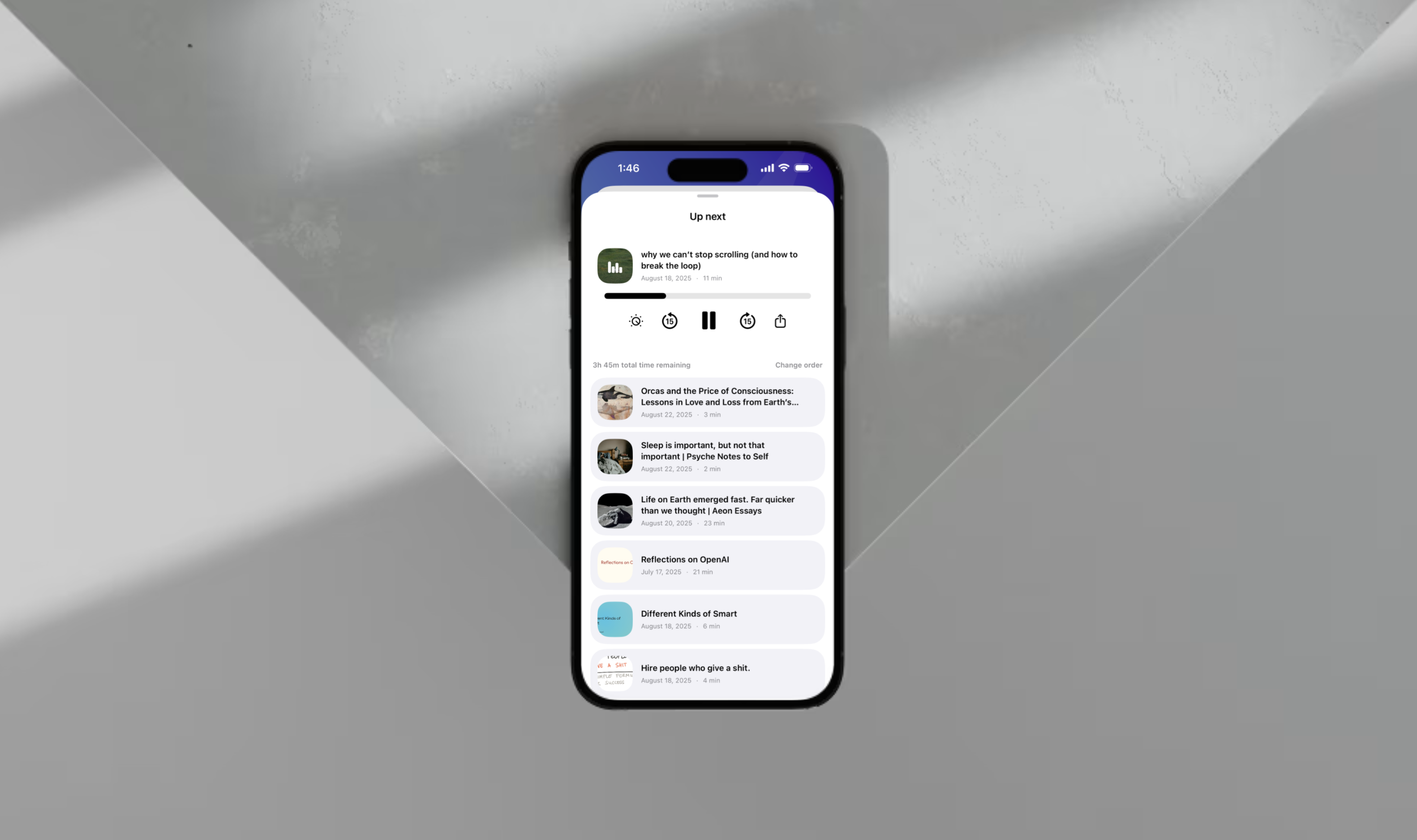txtpod: turn articles into a podcast screenshot 3