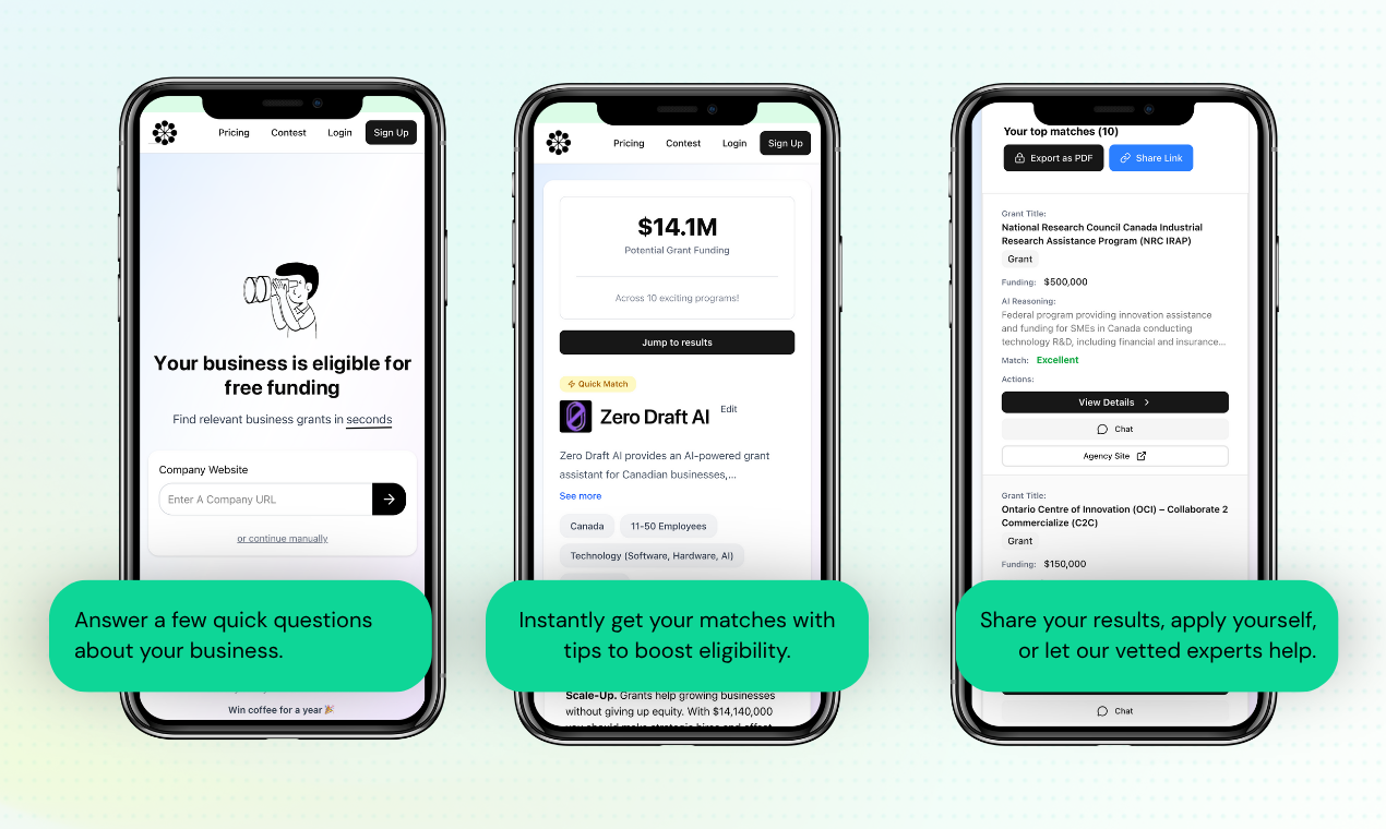 SimpleGrants screenshot 3