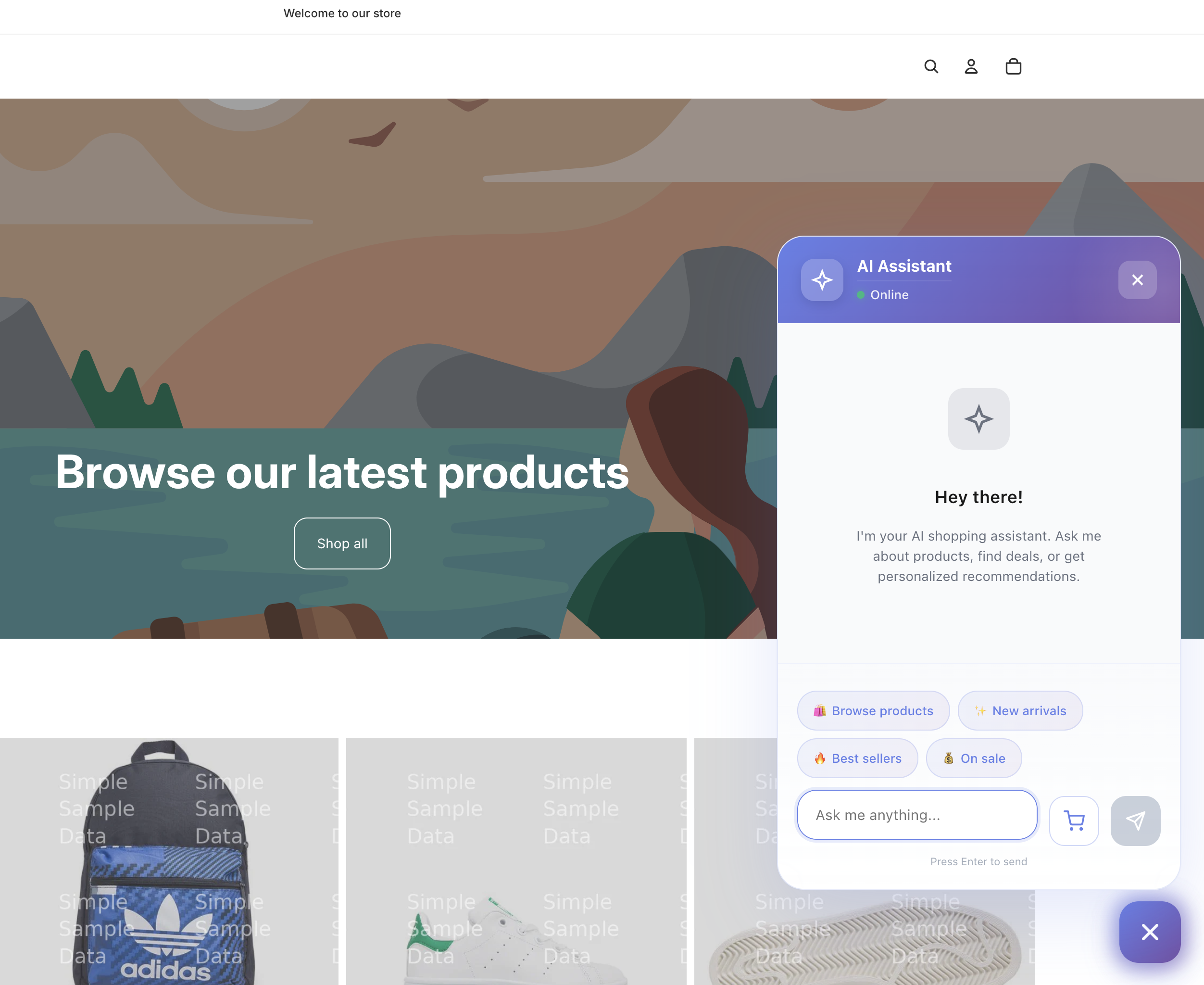 AI Storefront Agent for Shopify screenshot 3