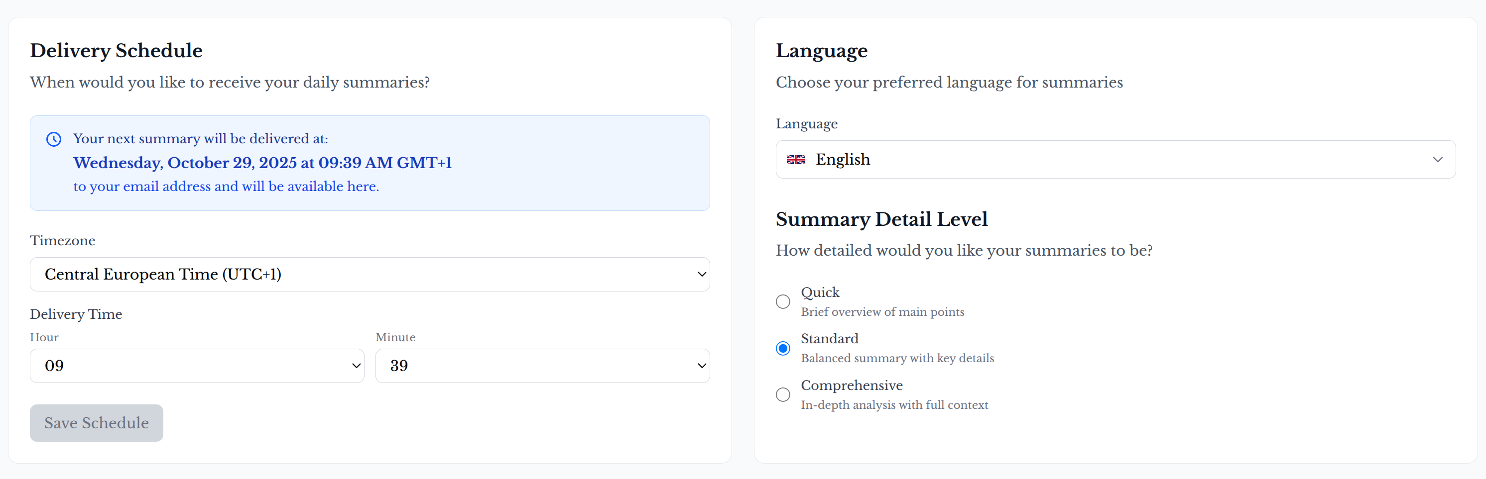 Summify.News screenshot 3