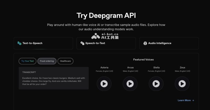 Deepgram screenshot 2