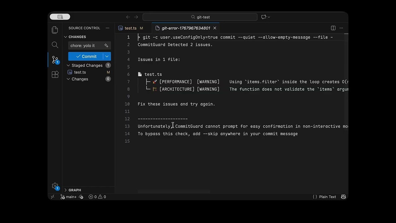 CommitGuard screenshot 4