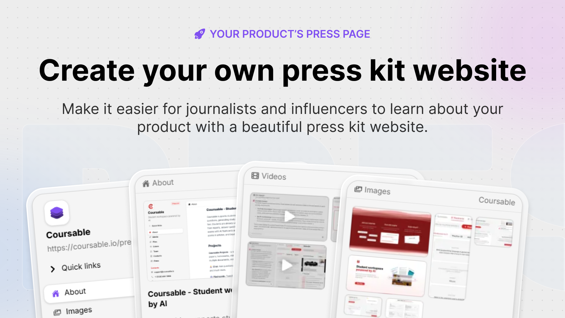 Pressdeck screenshot 2