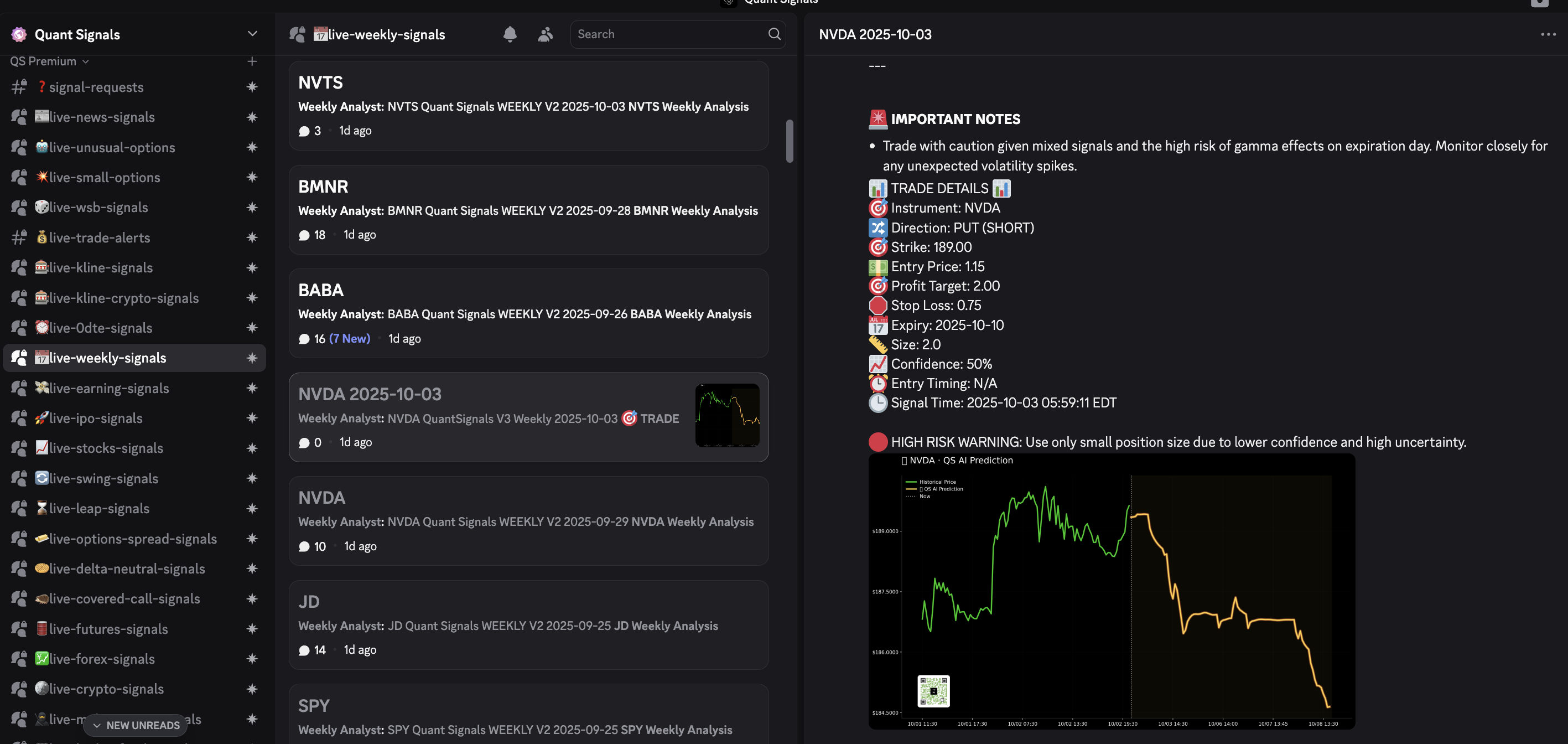 QuantSignals V3 screenshot 2