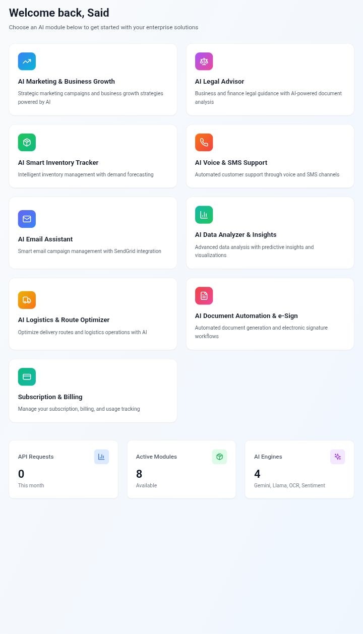 Solutions Hub Platform screenshot 2
