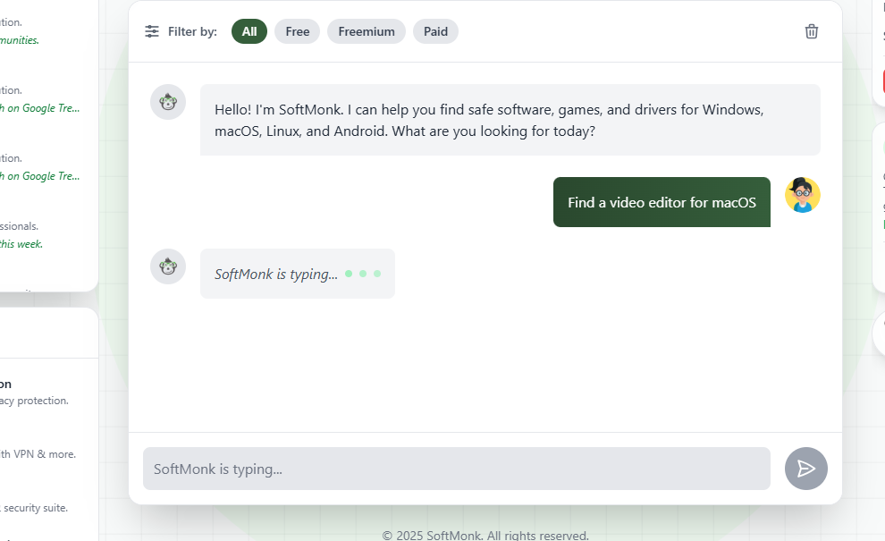 SoftMonk screenshot 2
