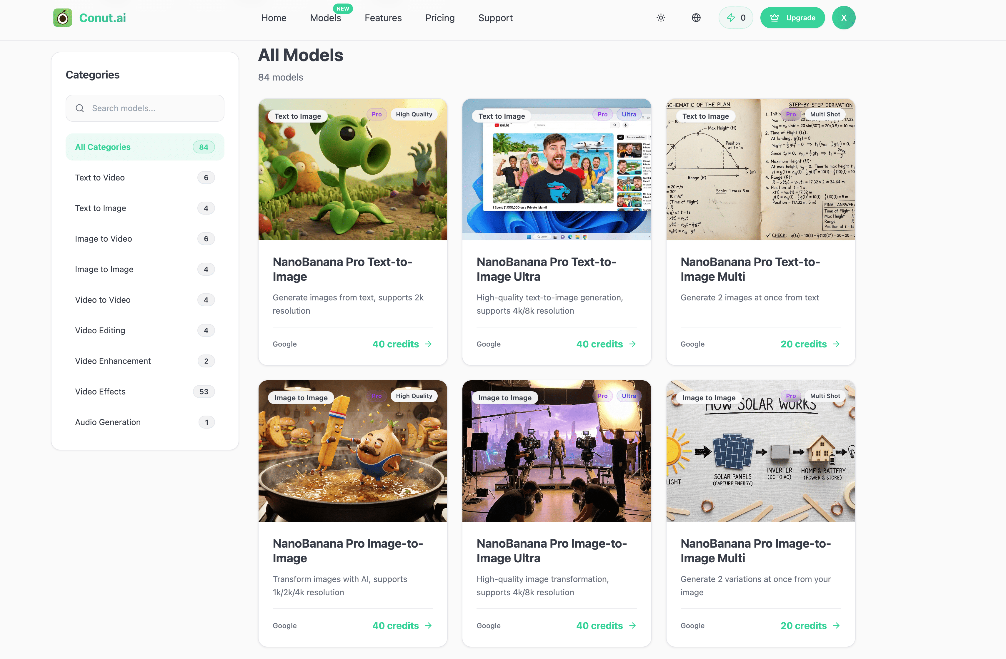 Conut — Creative workflow for AI content screenshot 3