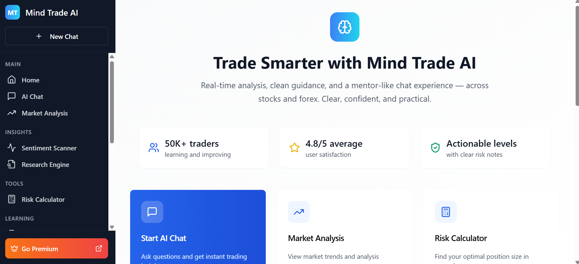 Mind Trade AI screenshot 1