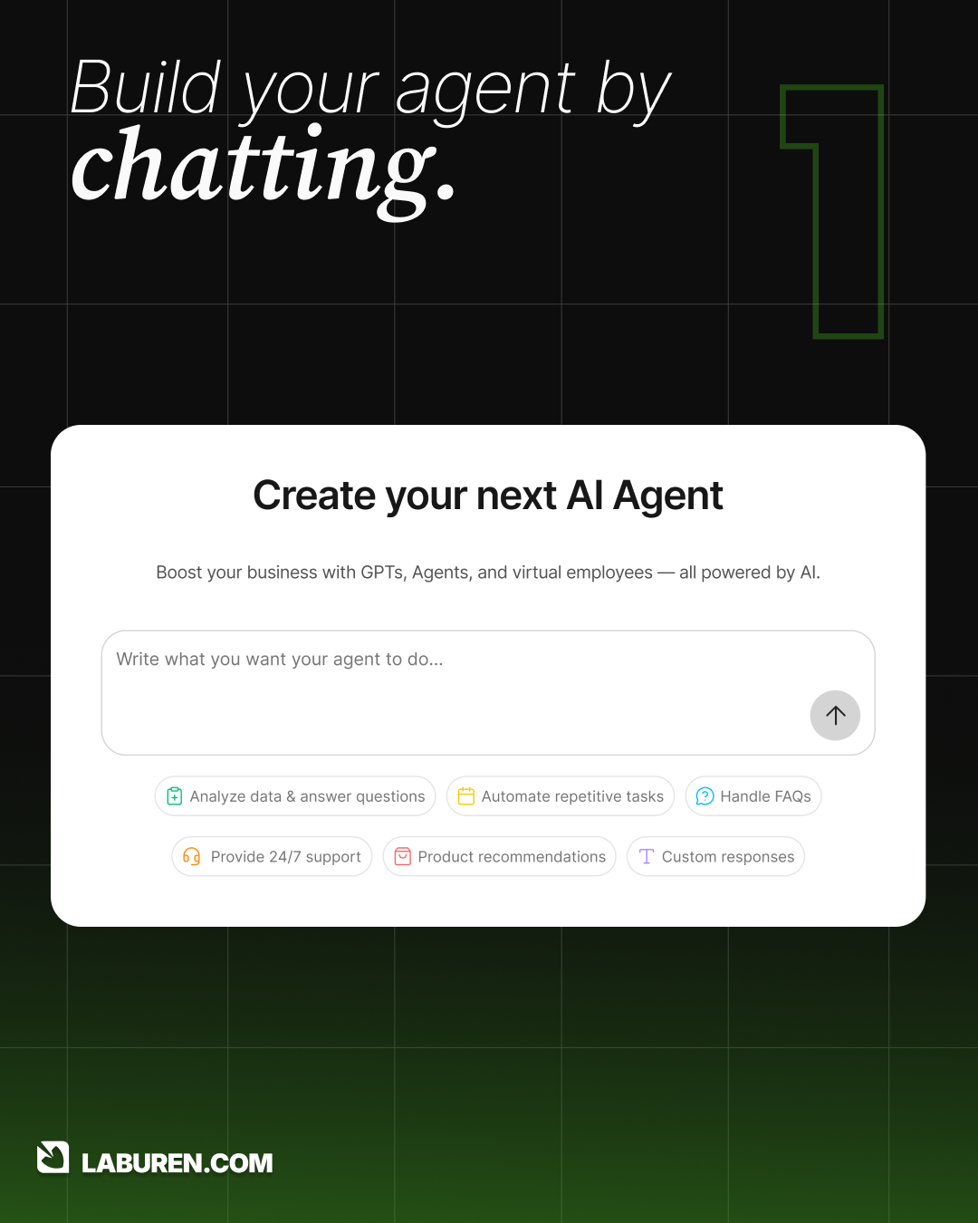 Laburen.com Agent Builder screenshot 2