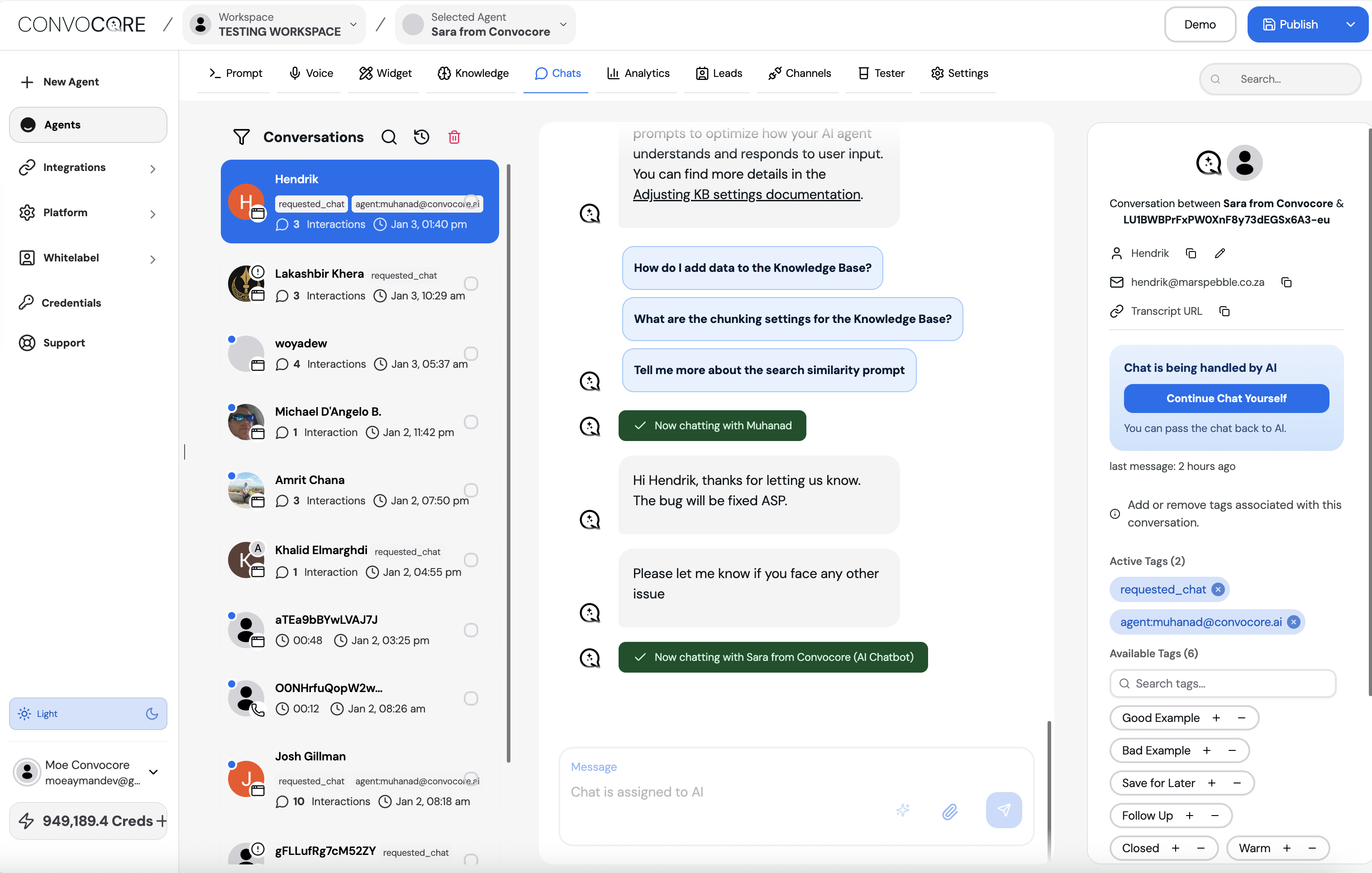 CONVOCORE screenshot 3