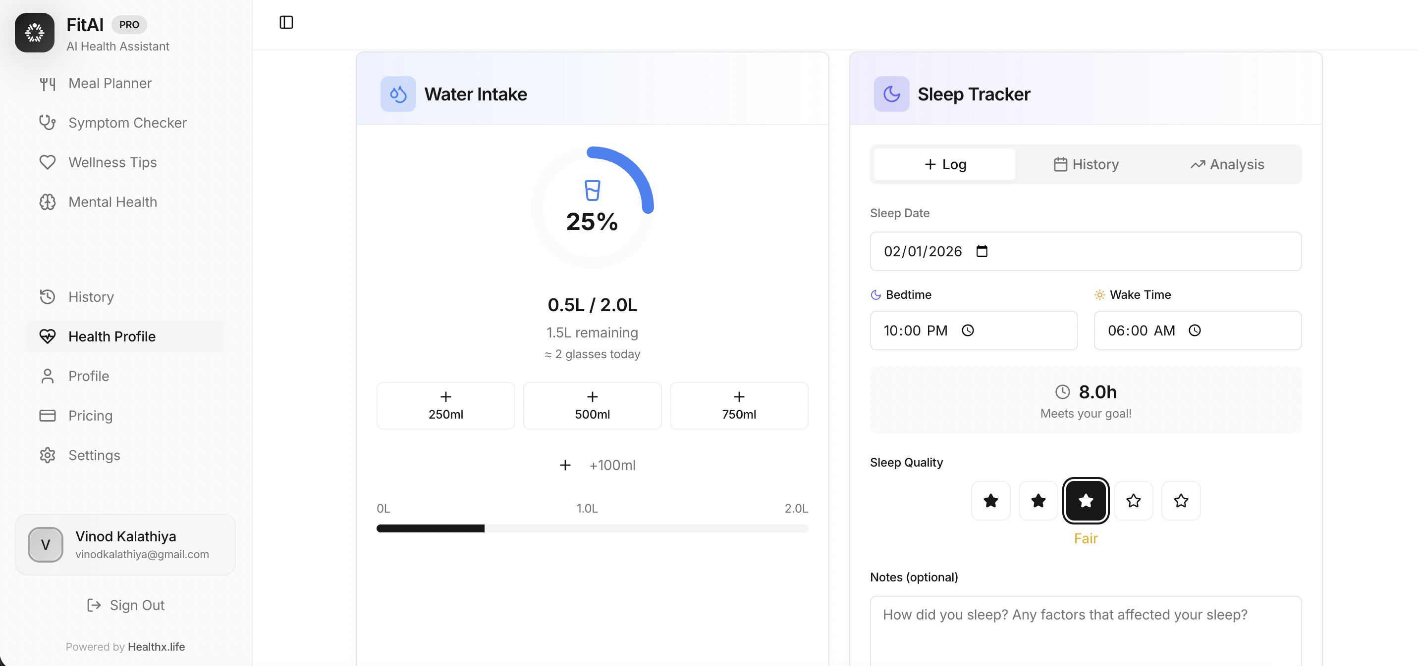 FitAI.live screenshot 5