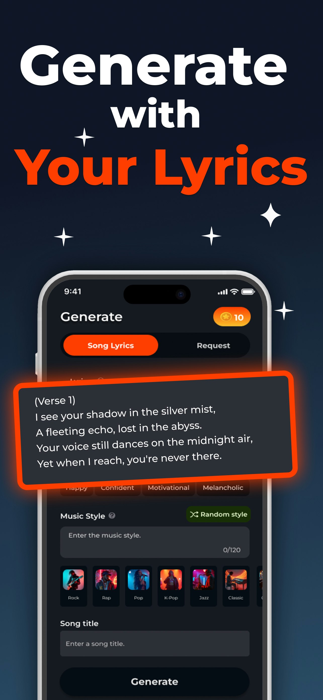 AI Song Generator - Rexa screenshot 2