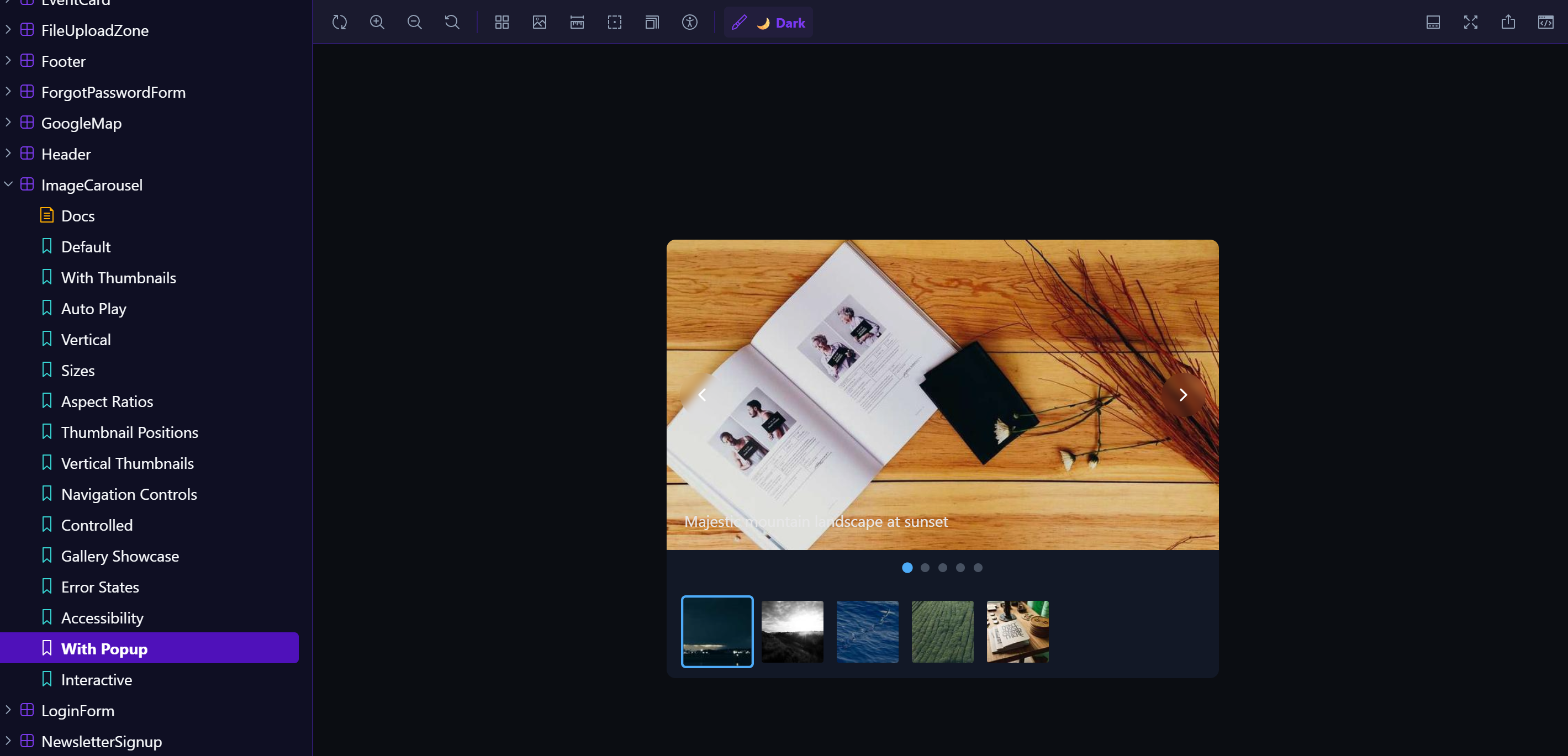 Atomic UI Components screenshot 5