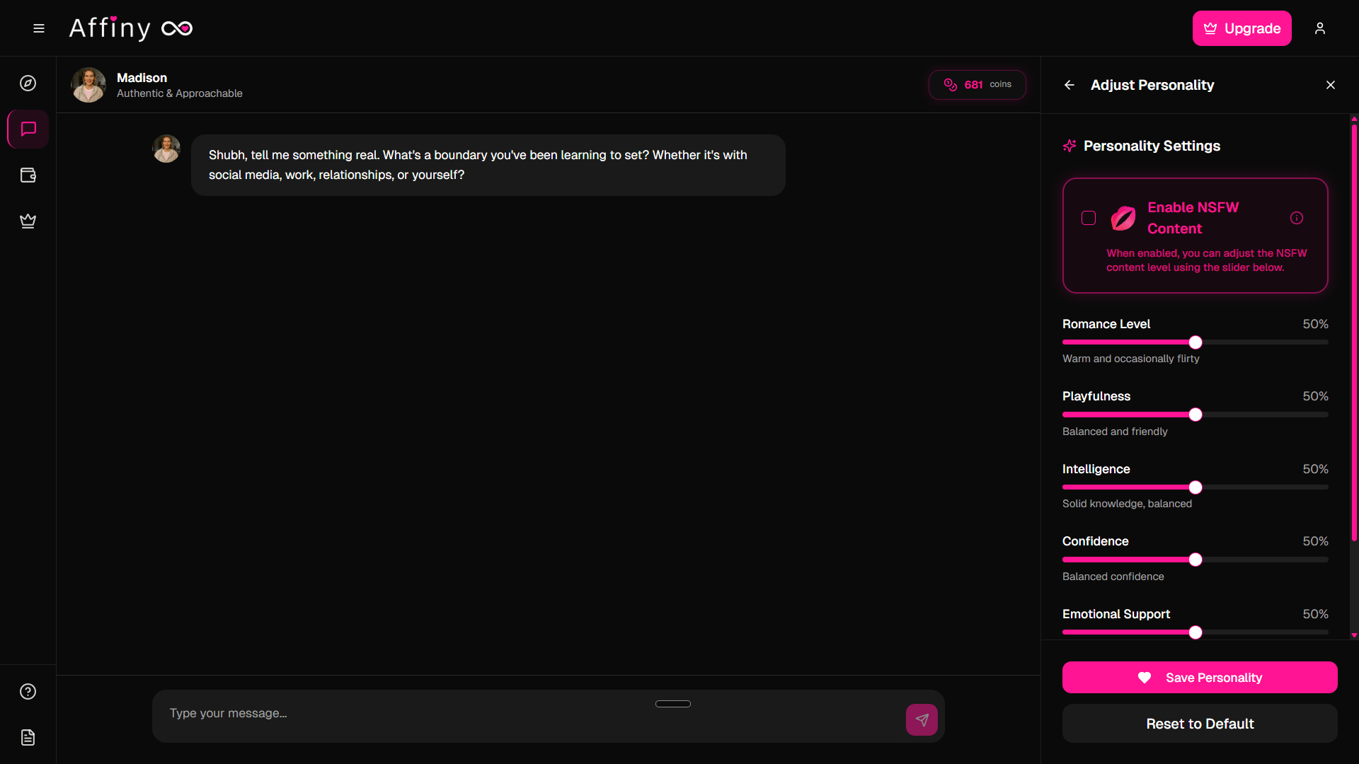 Affiny screenshot 4