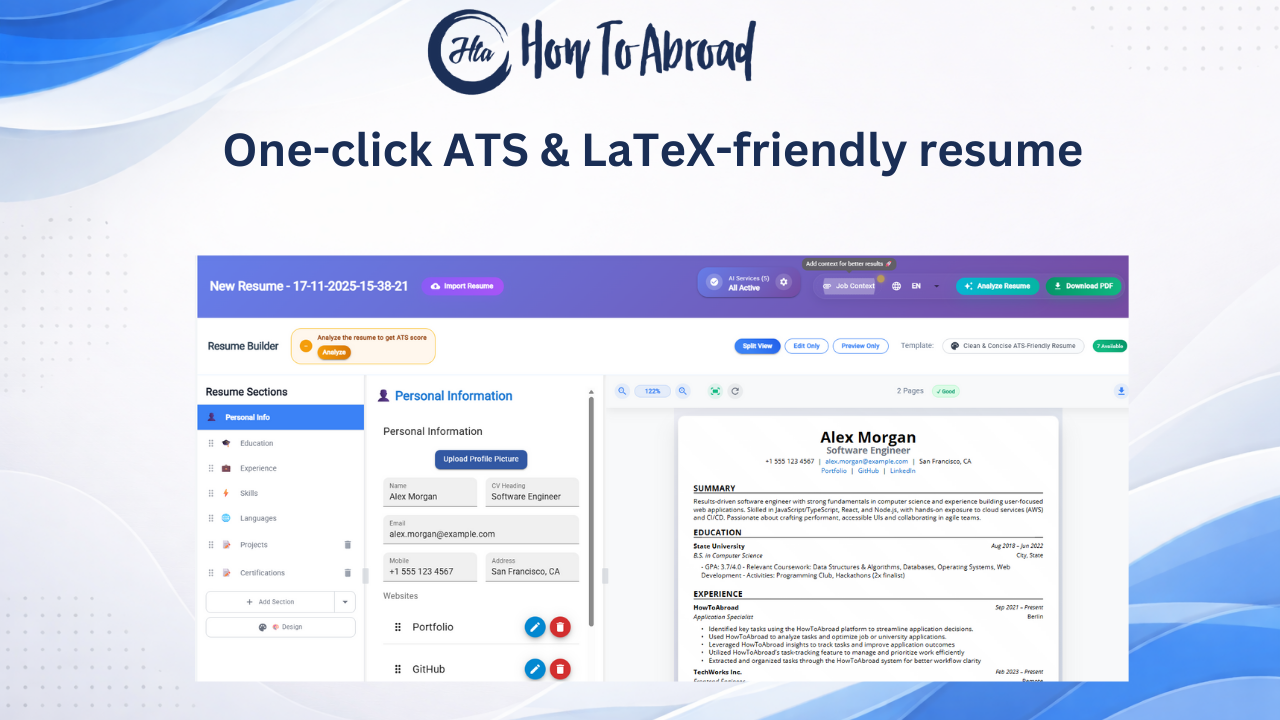HowToAbroad: Application Tracker screenshot 8