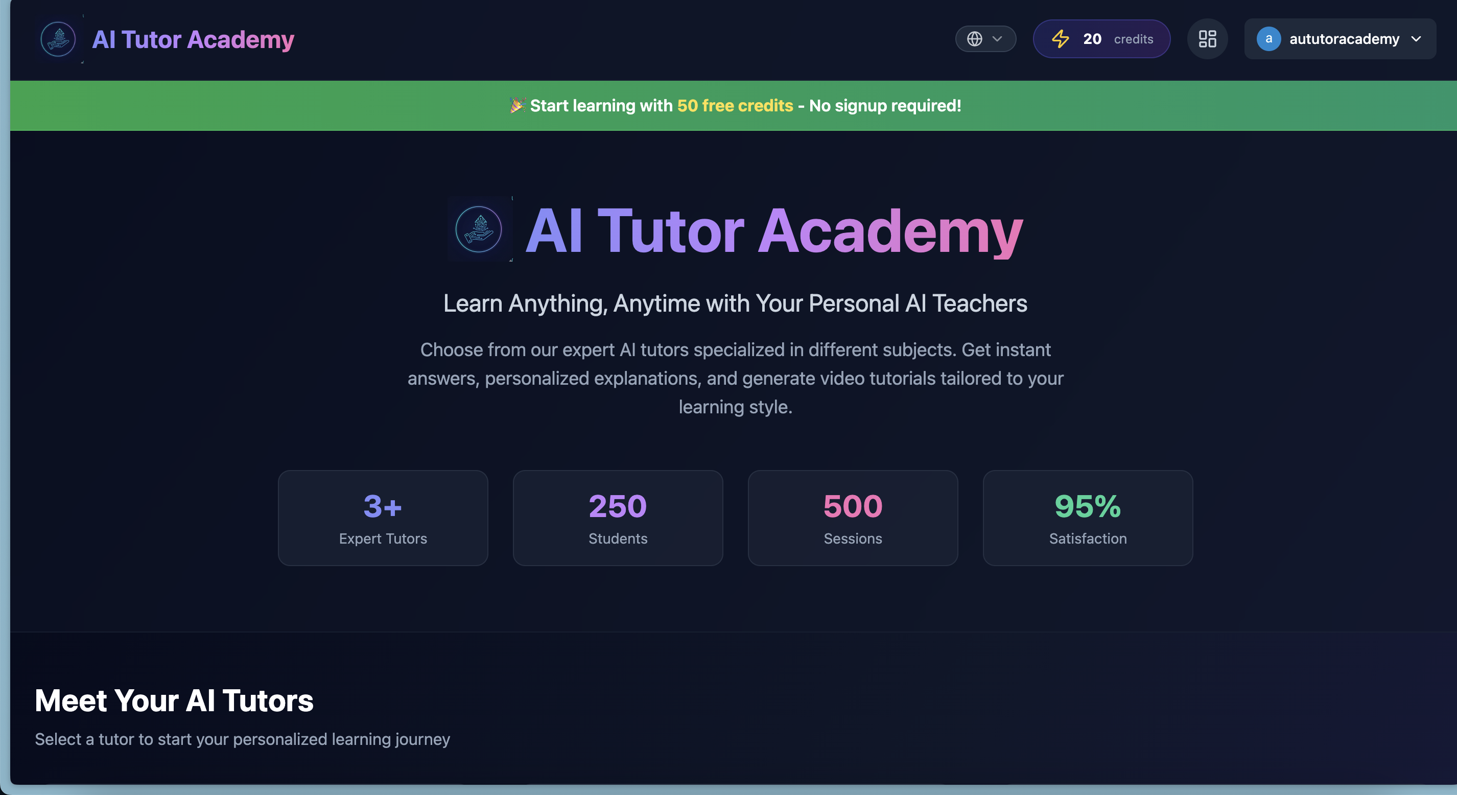 AI Tutor Academy screenshot 5