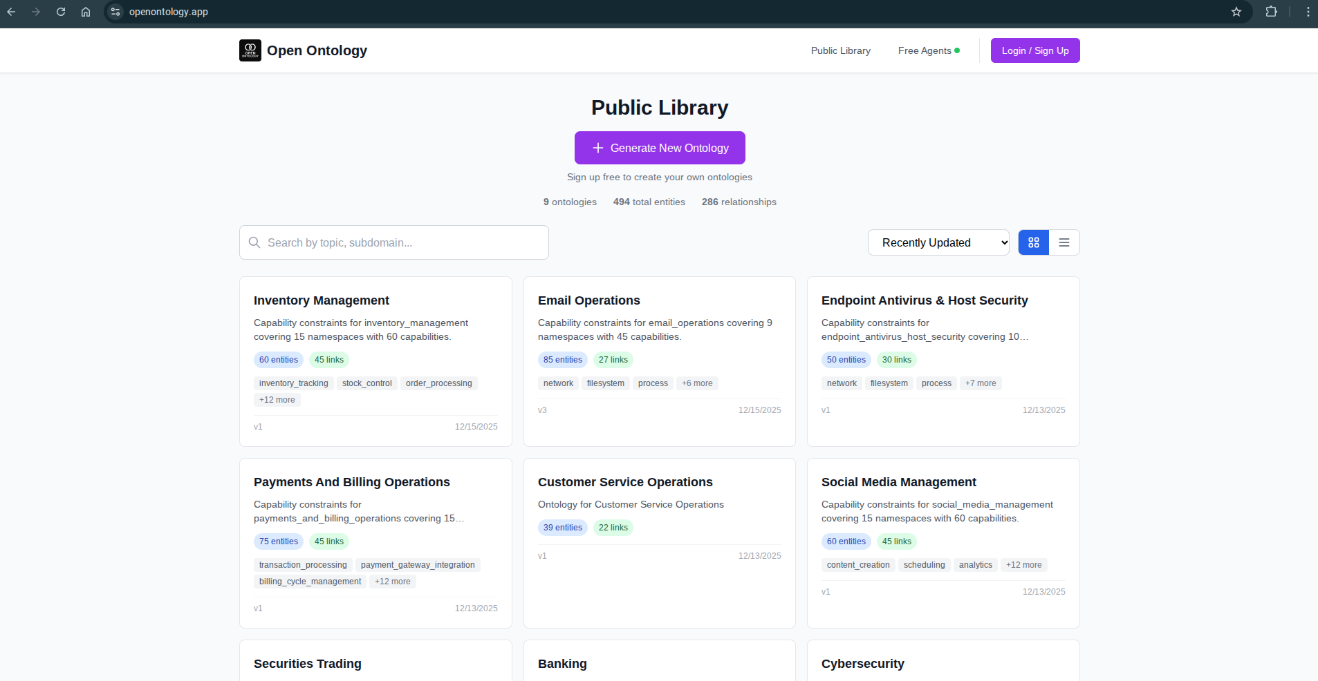 Open Ontology  screenshot 3