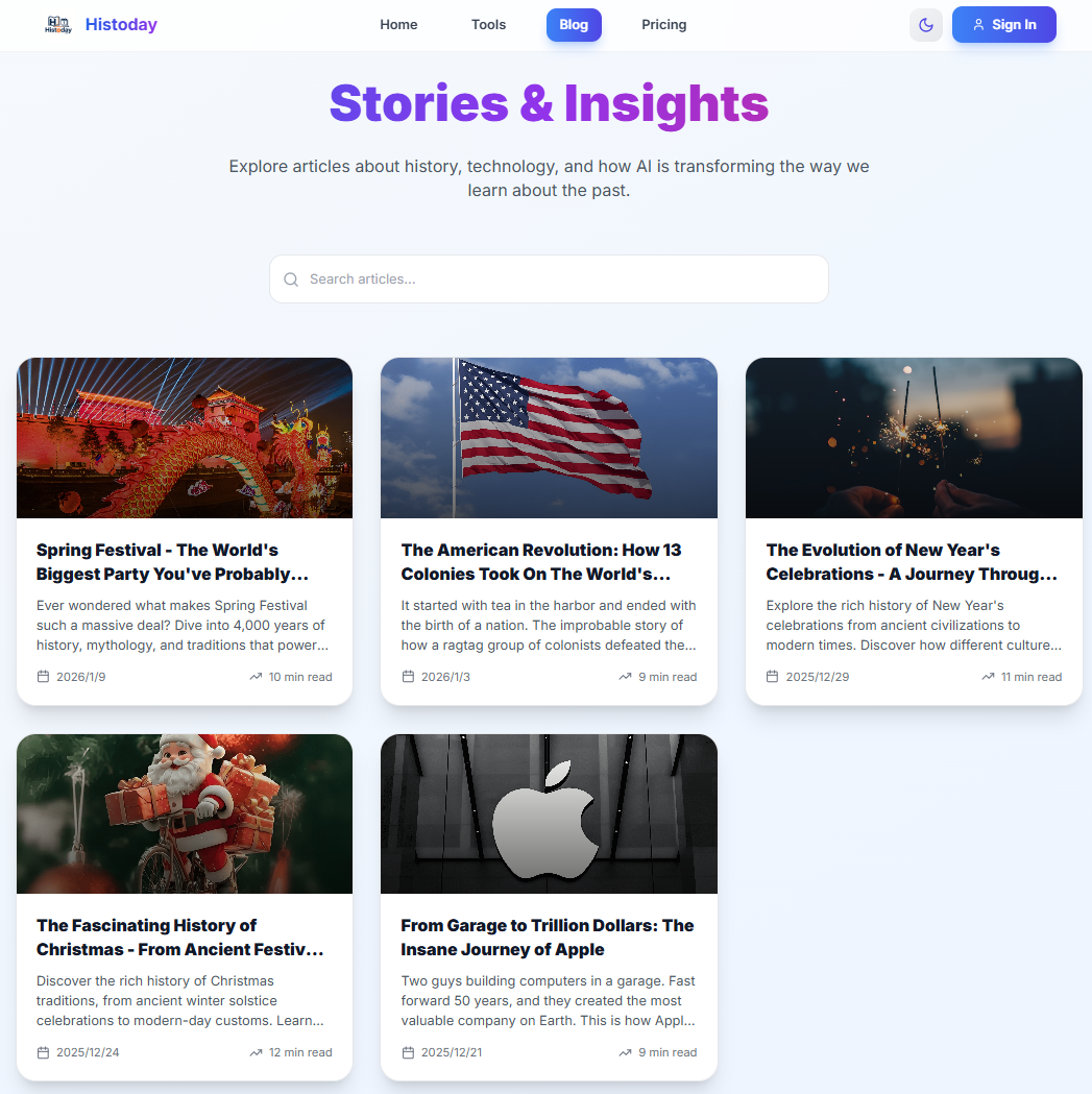Histoday screenshot 3