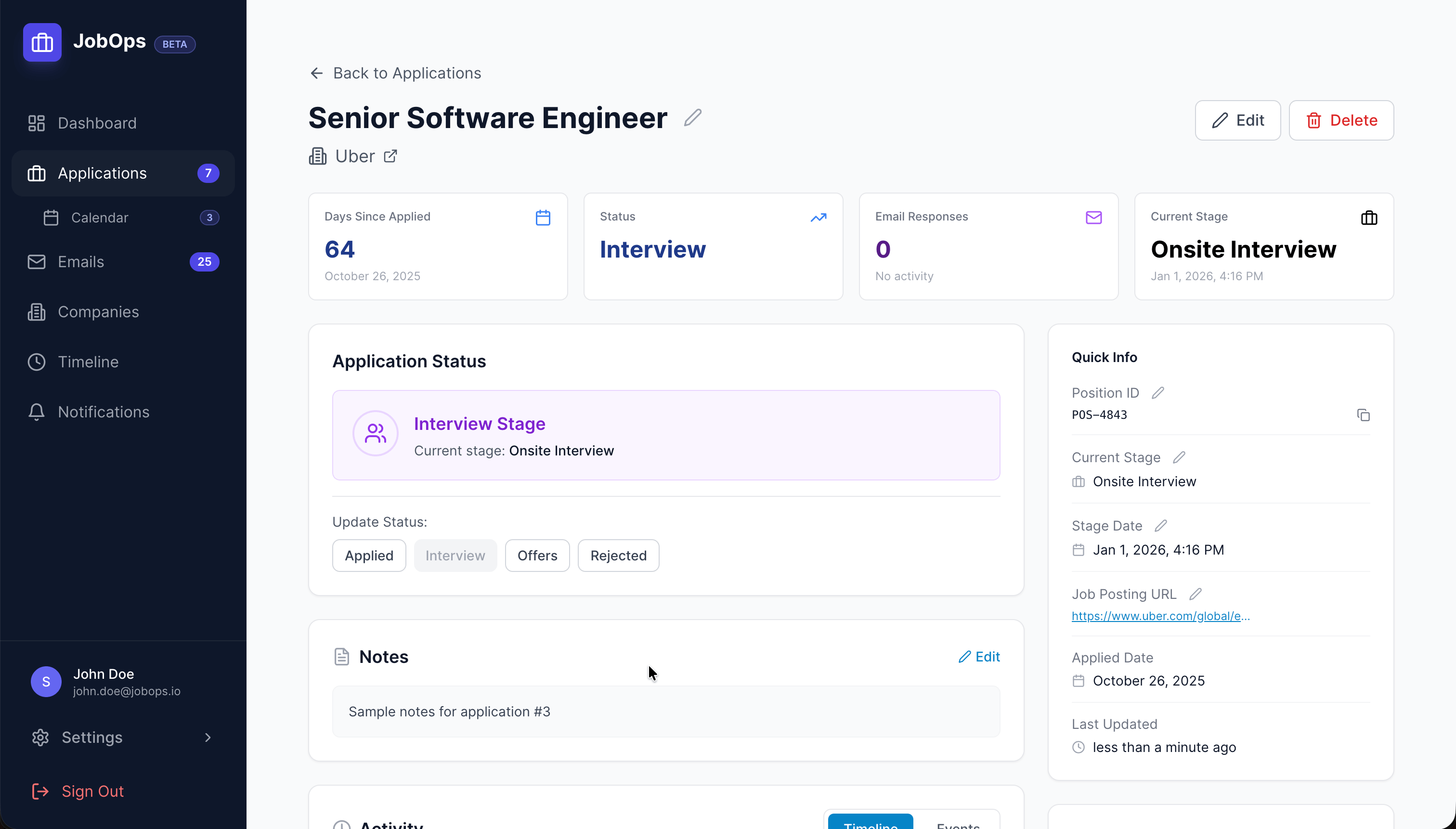 JobOps screenshot 1