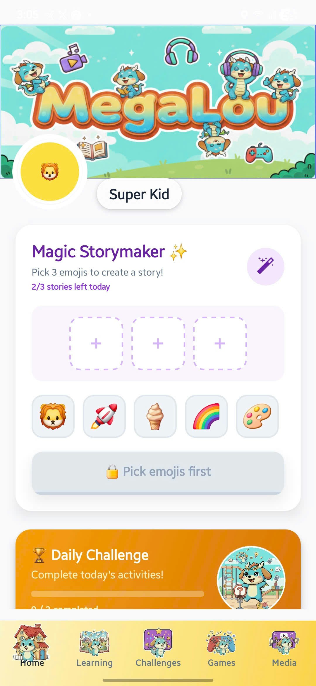 Megalou Kids screenshot 1