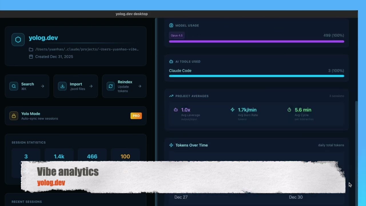 yolog.dev Desktop screenshot 6