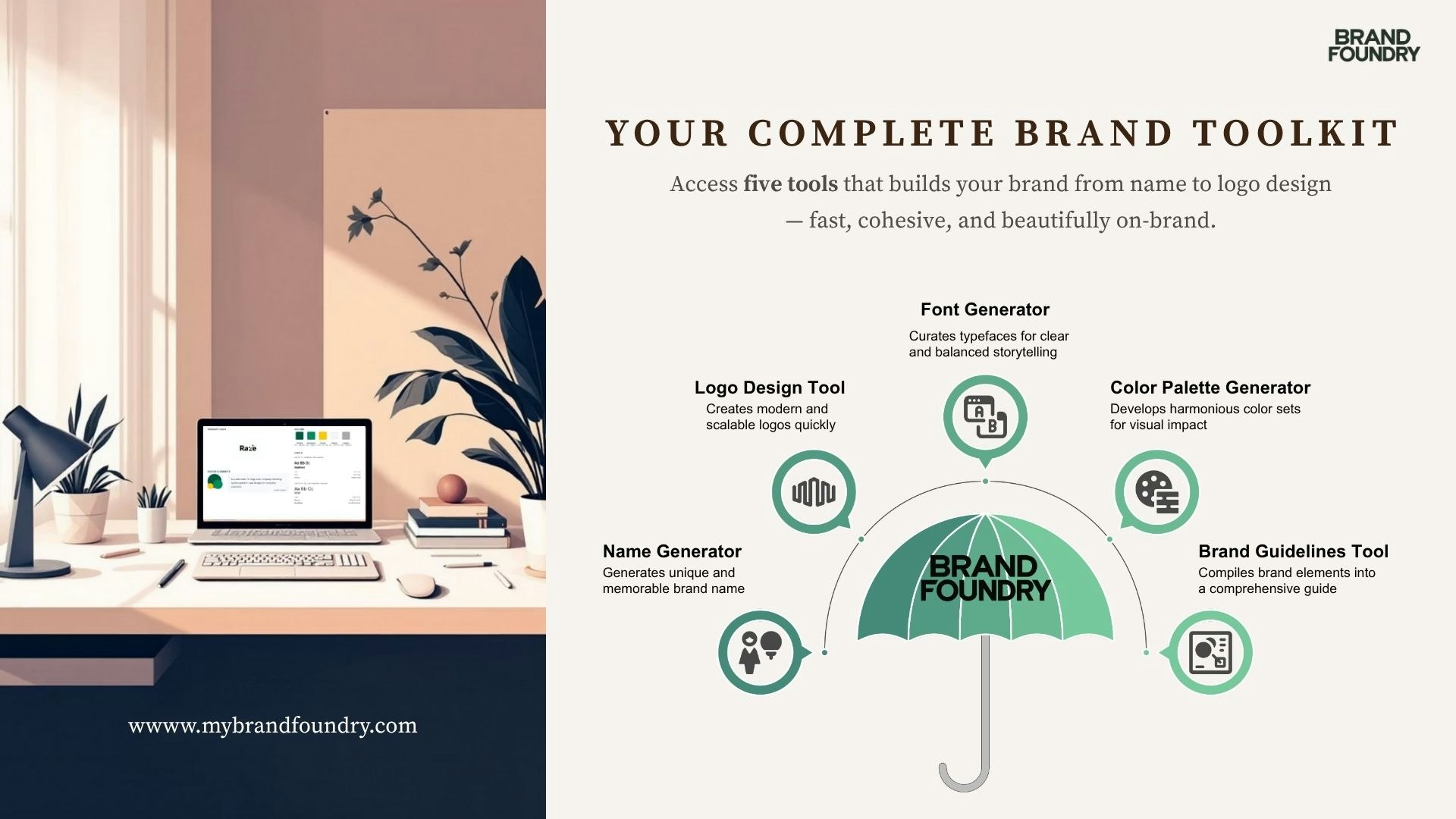 Brand Foundry by ByteMint screenshot 1