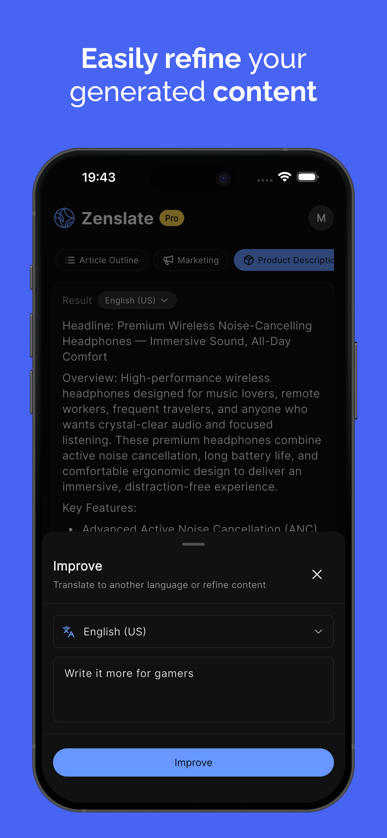 Zenslate screenshot 7