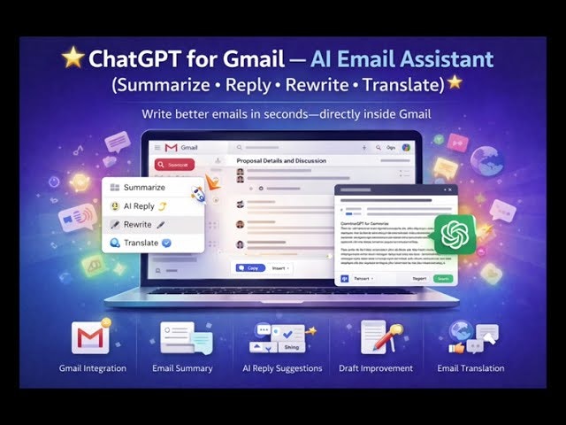 ChatGPT for Gmail — AI Email Assistant screenshot 1