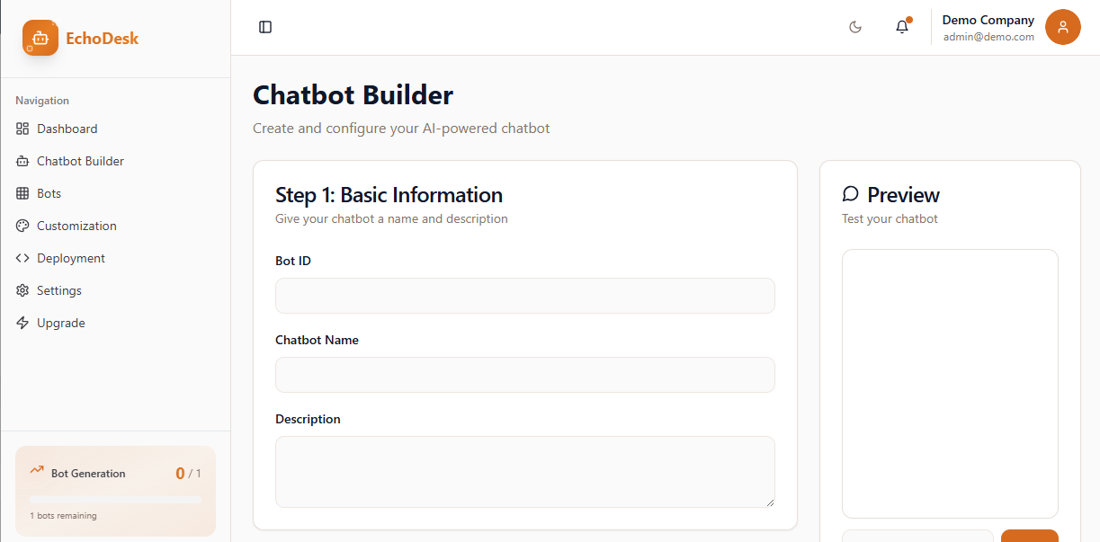 EchoDesk screenshot 3