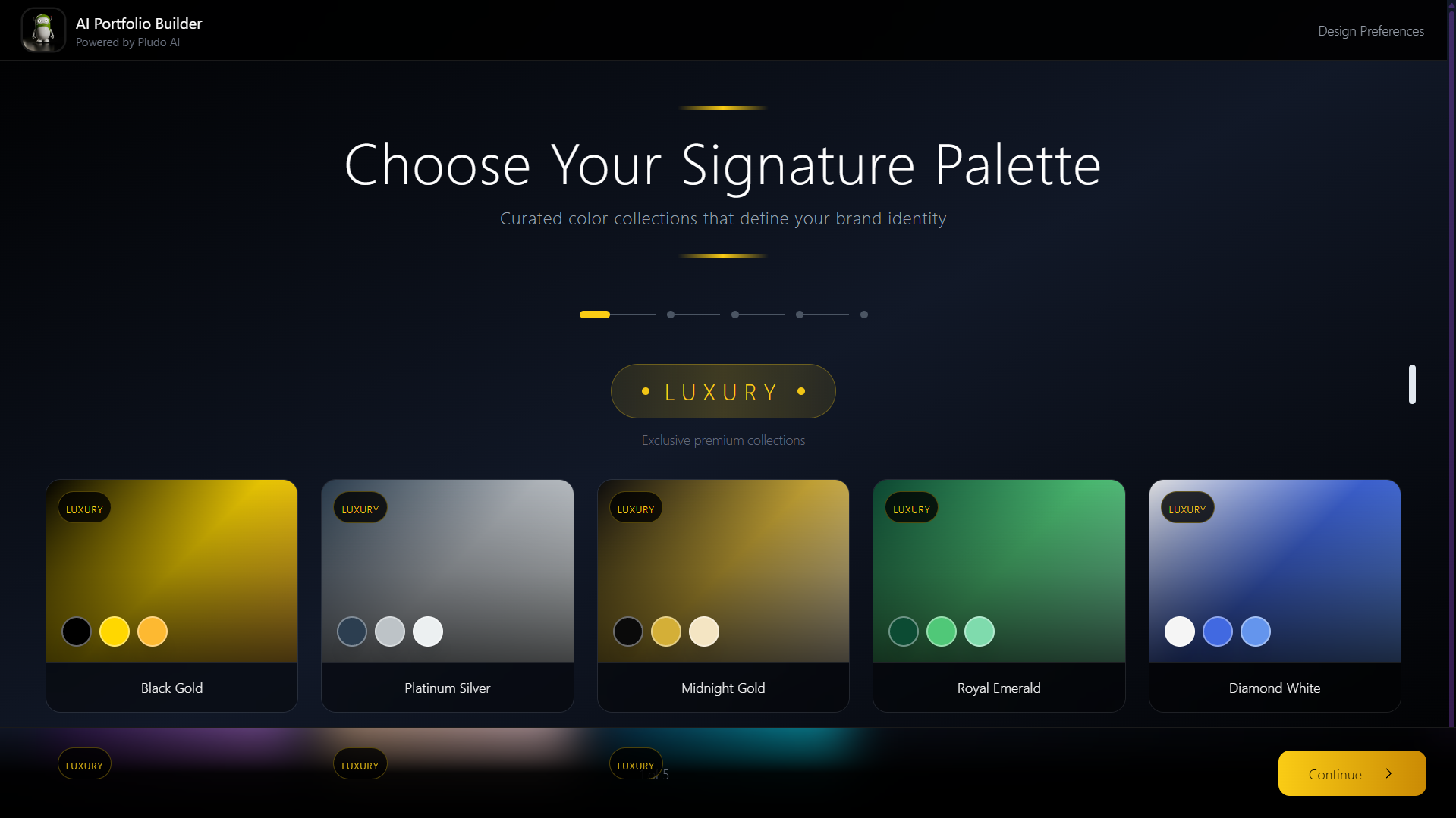 Pludo Coder: Build Portfolios with AI screenshot 3