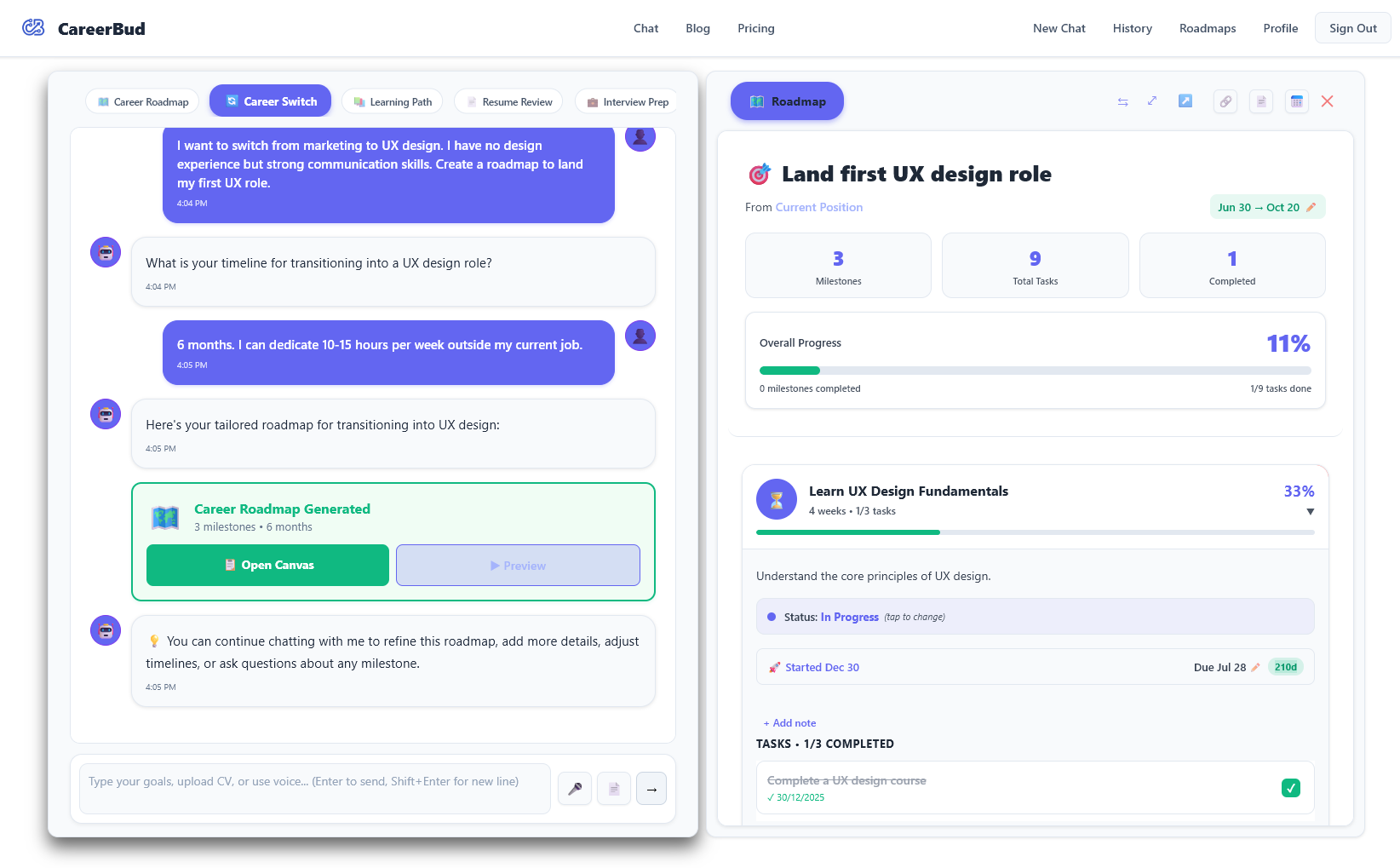 CareerBud screenshot 3
