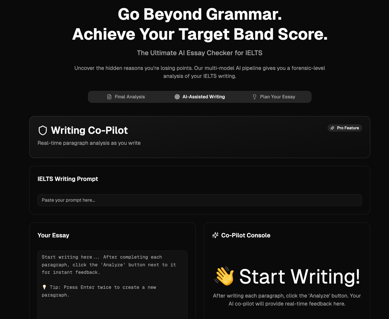 IELTS Writing Analytics screenshot 3