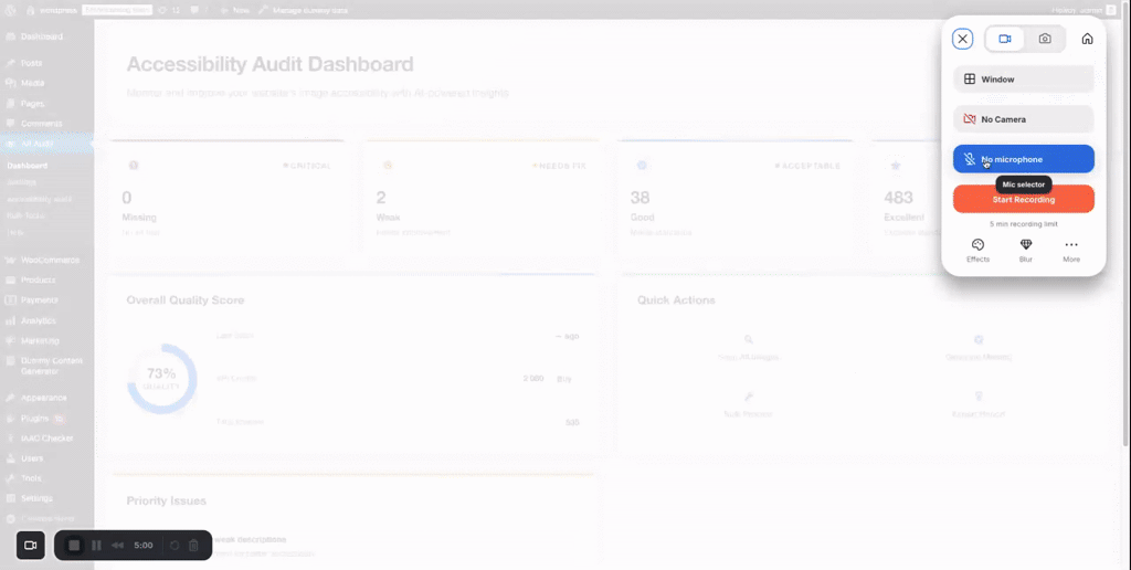 Alt Audit screenshot 3