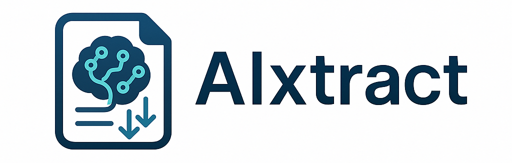 AIxtract – Extract data from PDF with AI screenshot 1