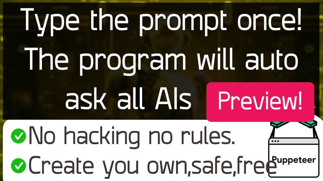 One prompt, auto-send to AIs screenshot 1