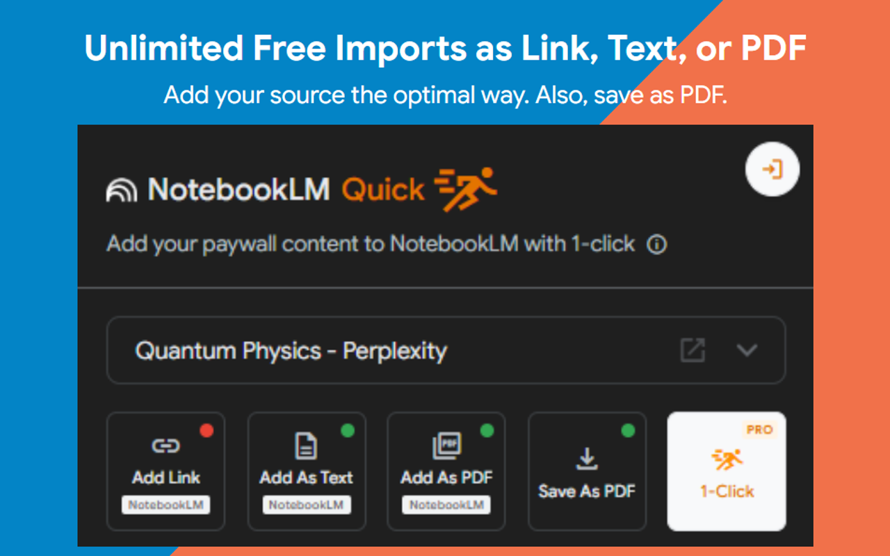 NotebookLM Quick - Chrome Extension screenshot 3