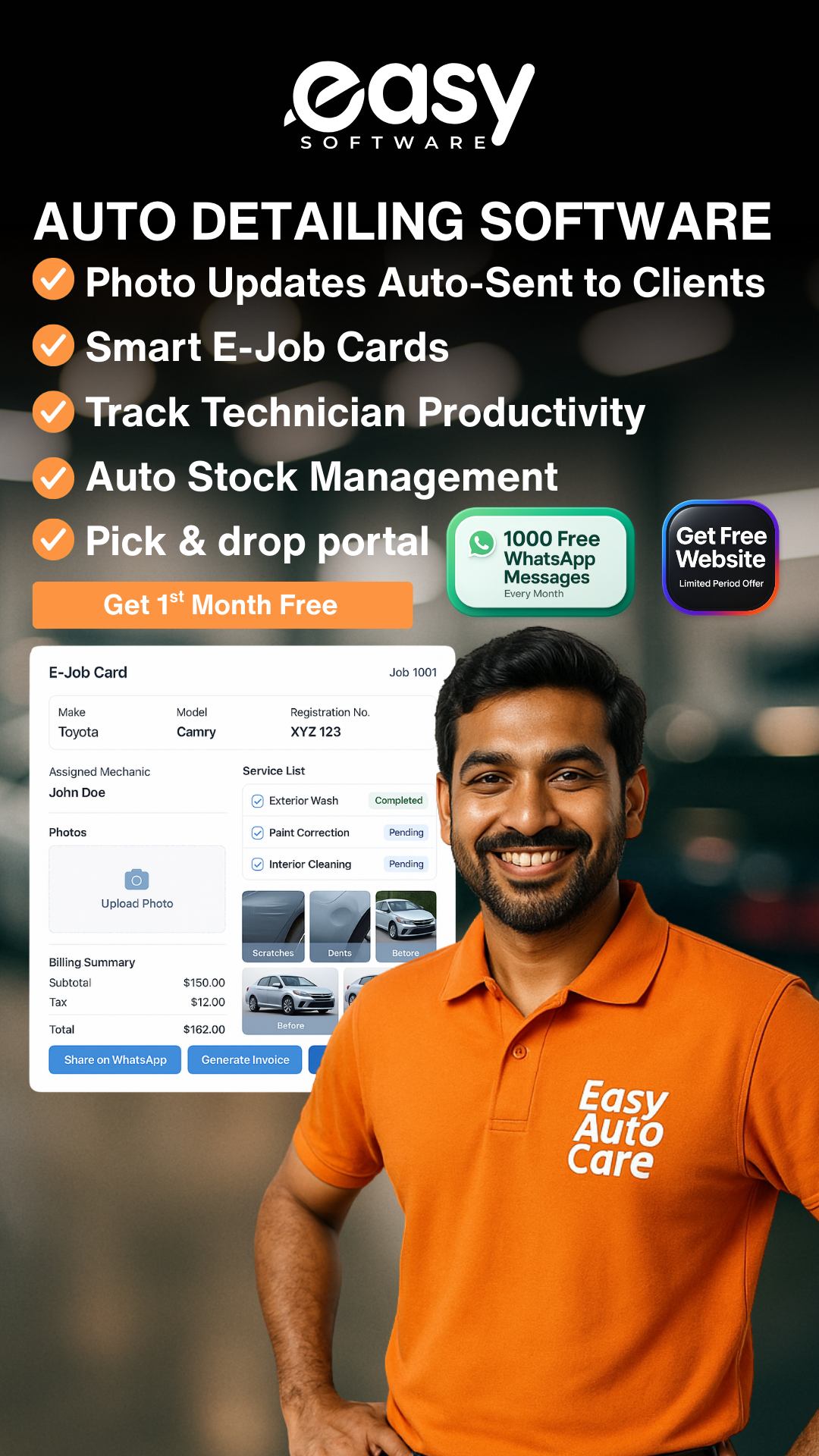 Easy Auto Detailing Software screenshot 3