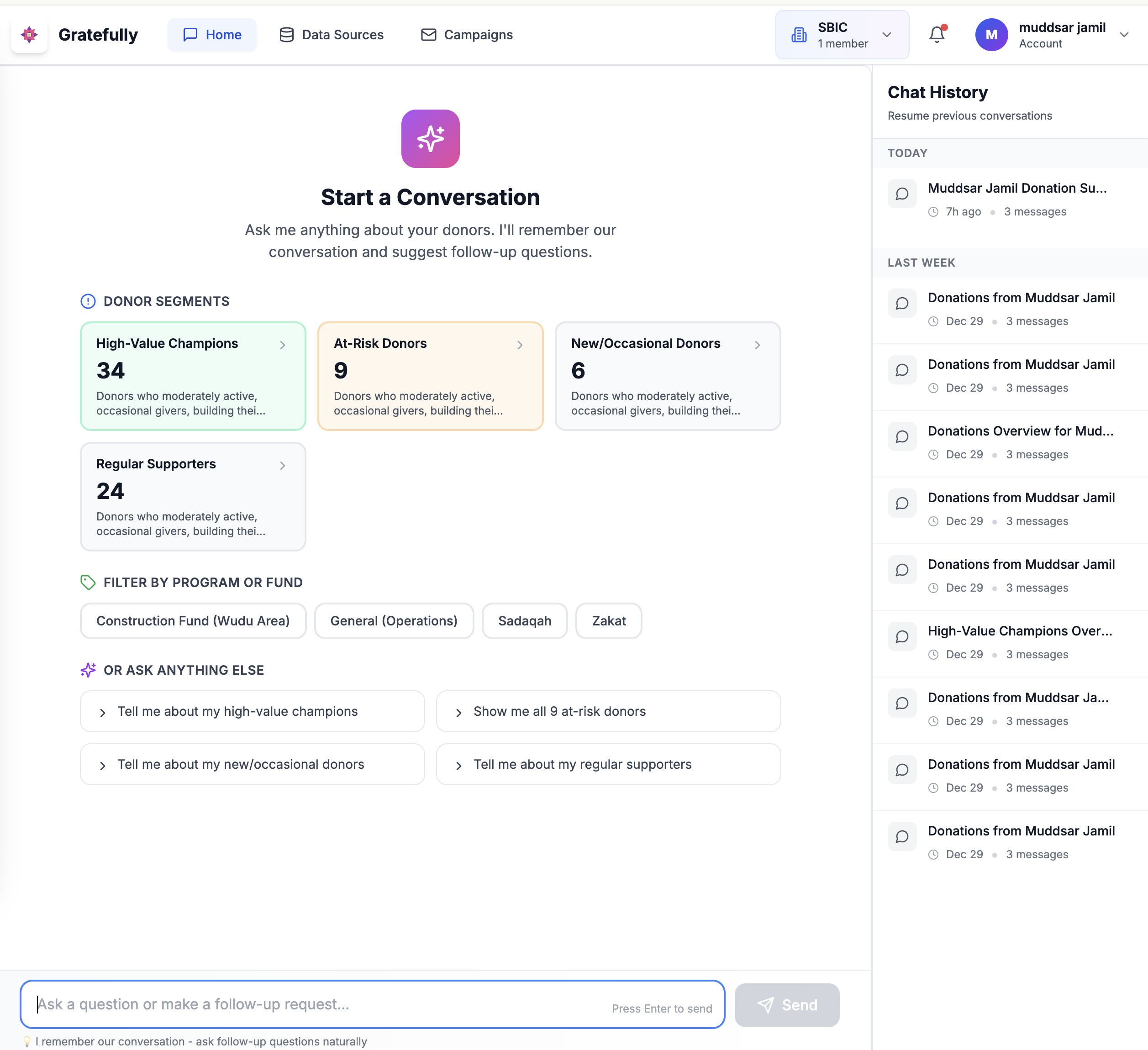 Gratefully.io: AI screenshot 3