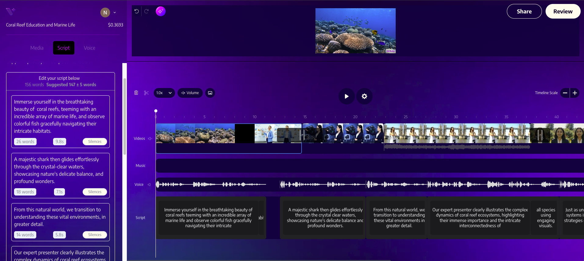 Verbolo - Video editor Beta launch screenshot 6