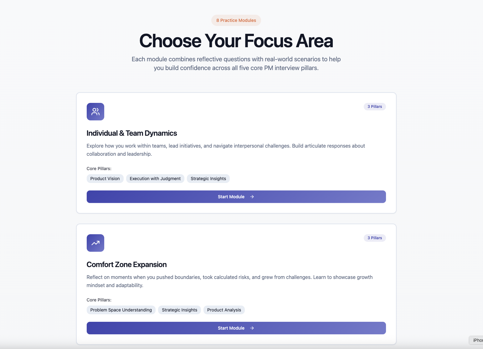 PM Prep screenshot 3
