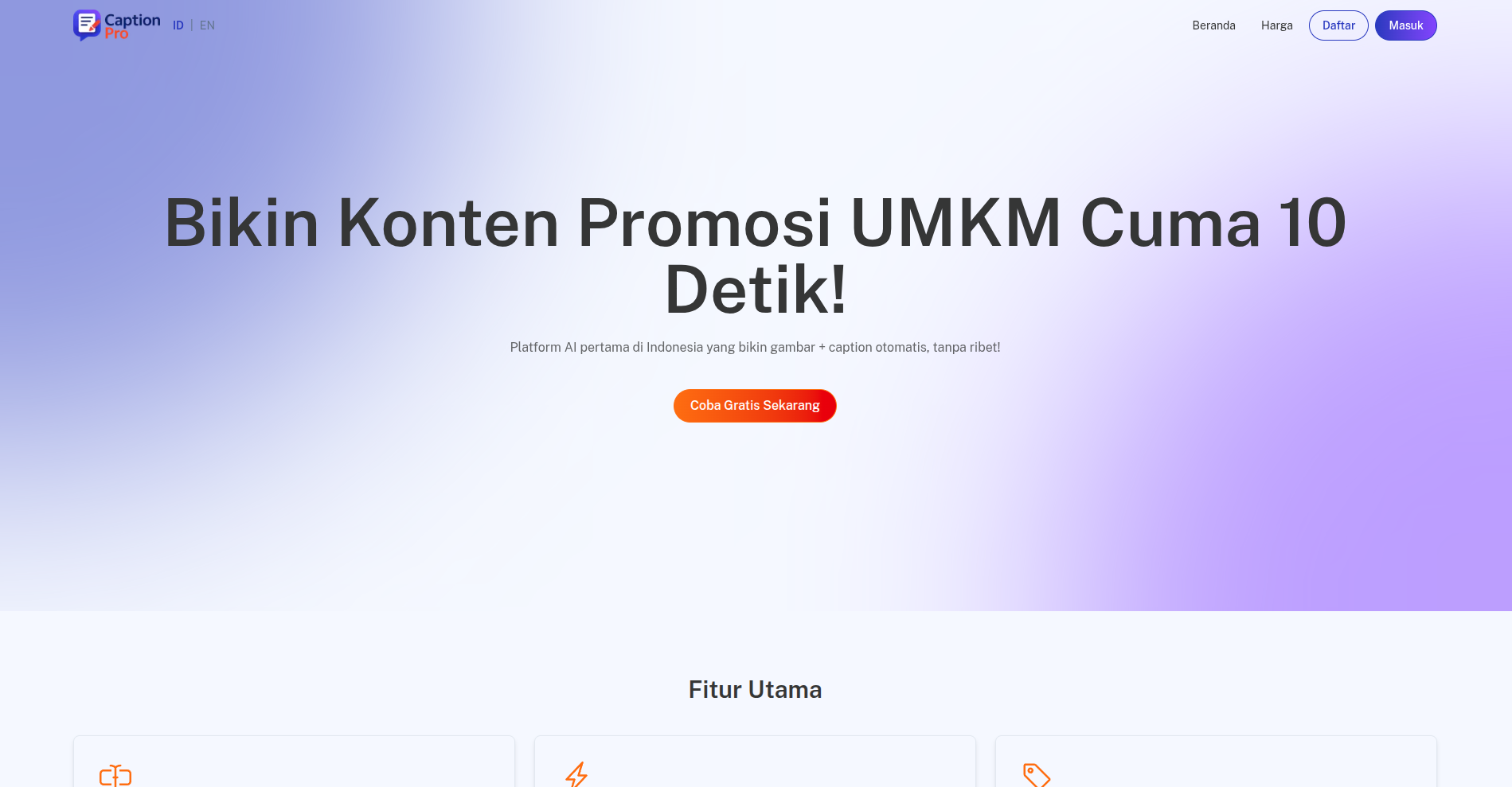 CaptionProAI screenshot 1