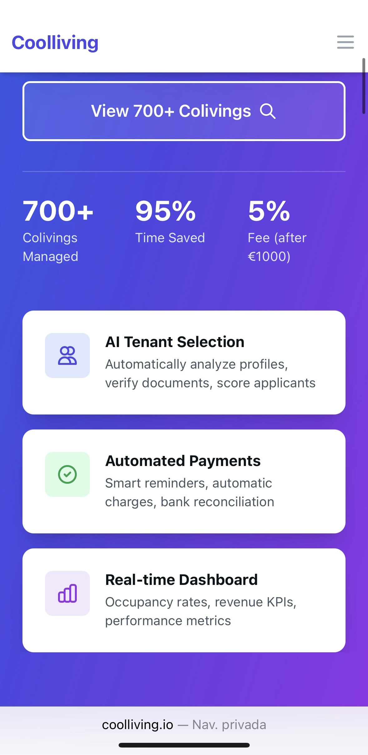 Coolliving screenshot 3