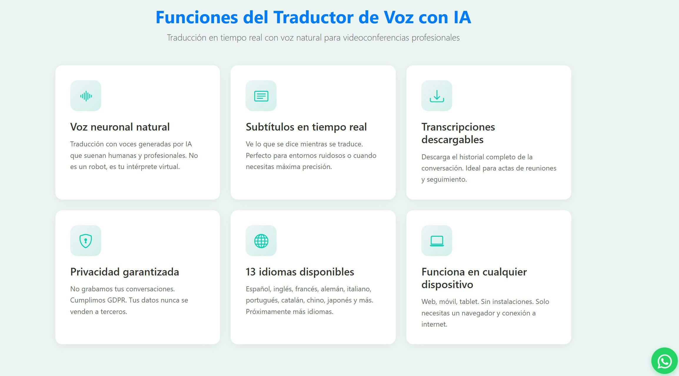 TraductorEnVivo screenshot 7