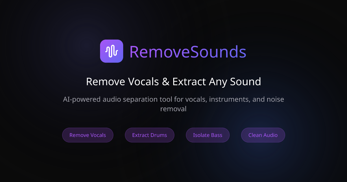 RemoveSounds screenshot 1