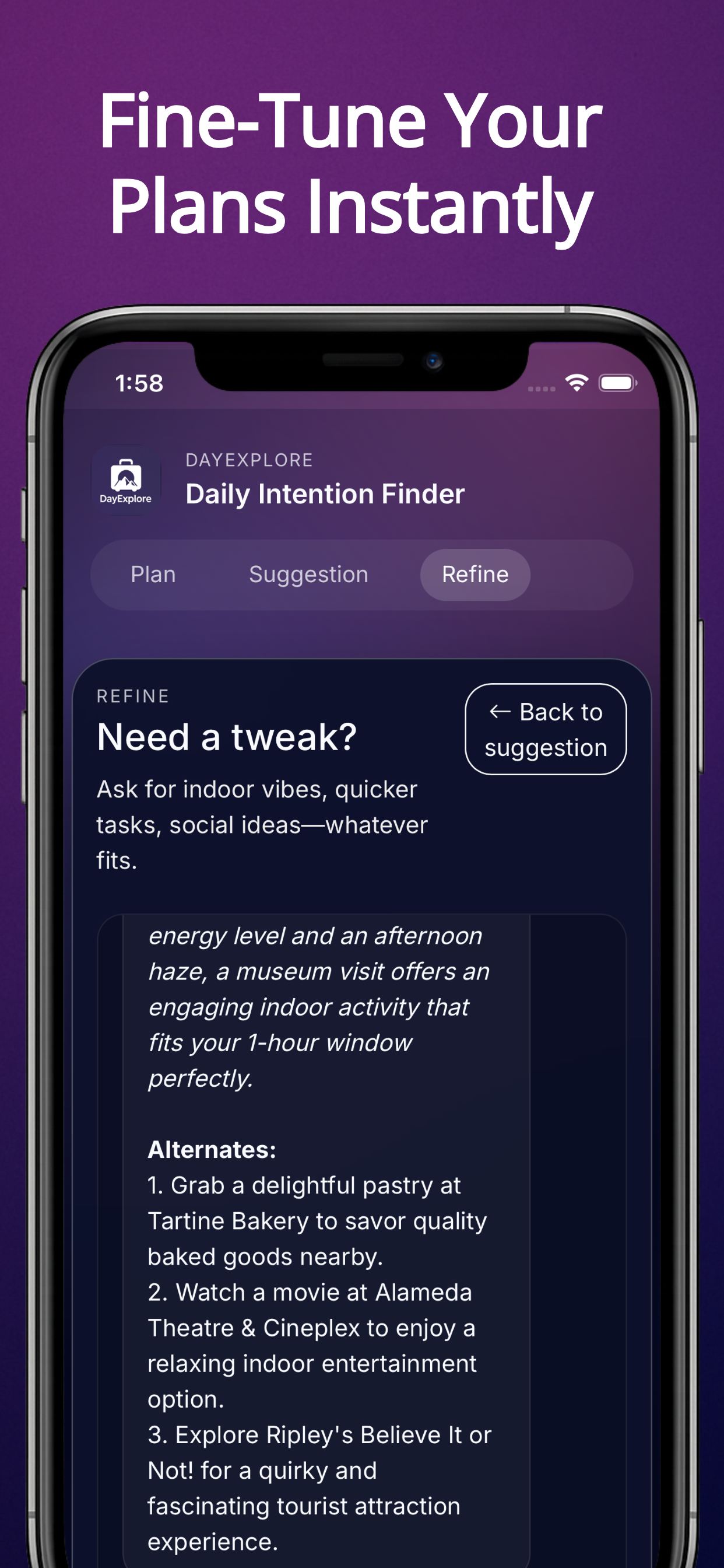 Day Explore screenshot 3