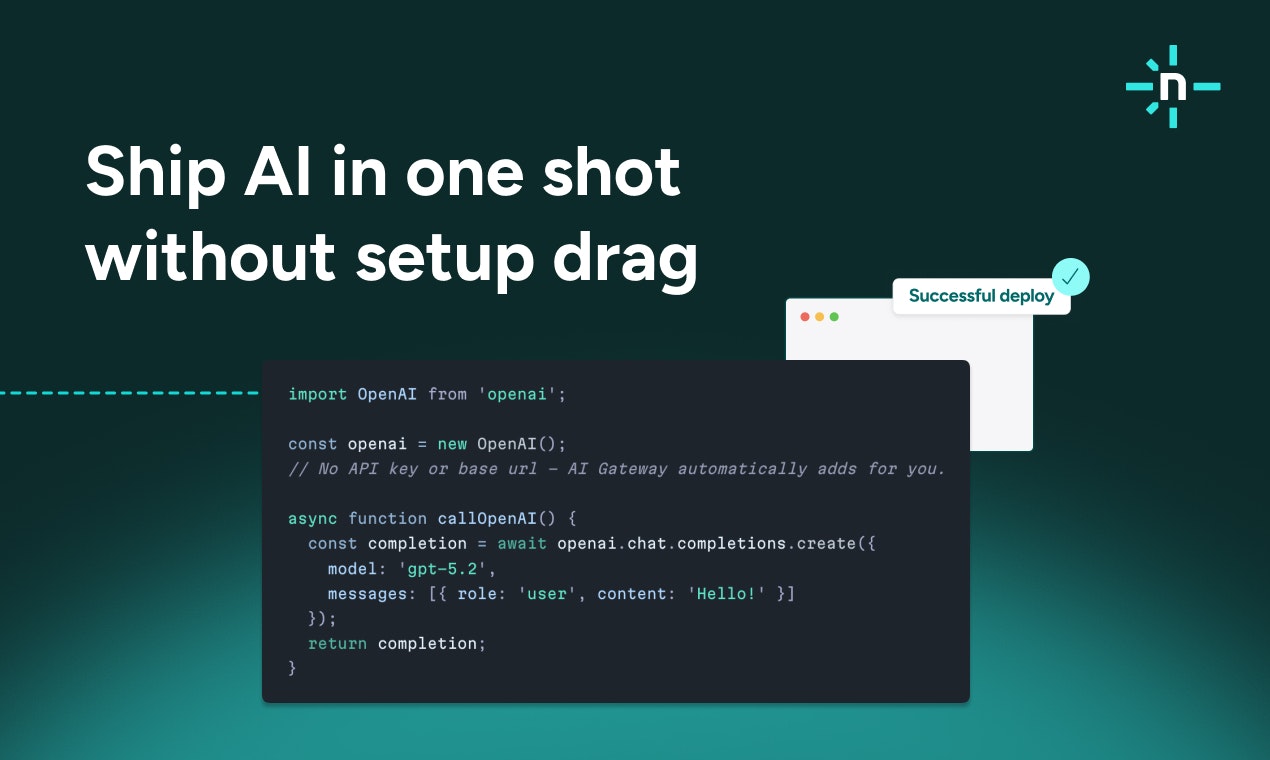 Netlify AI Gateway screenshot 3