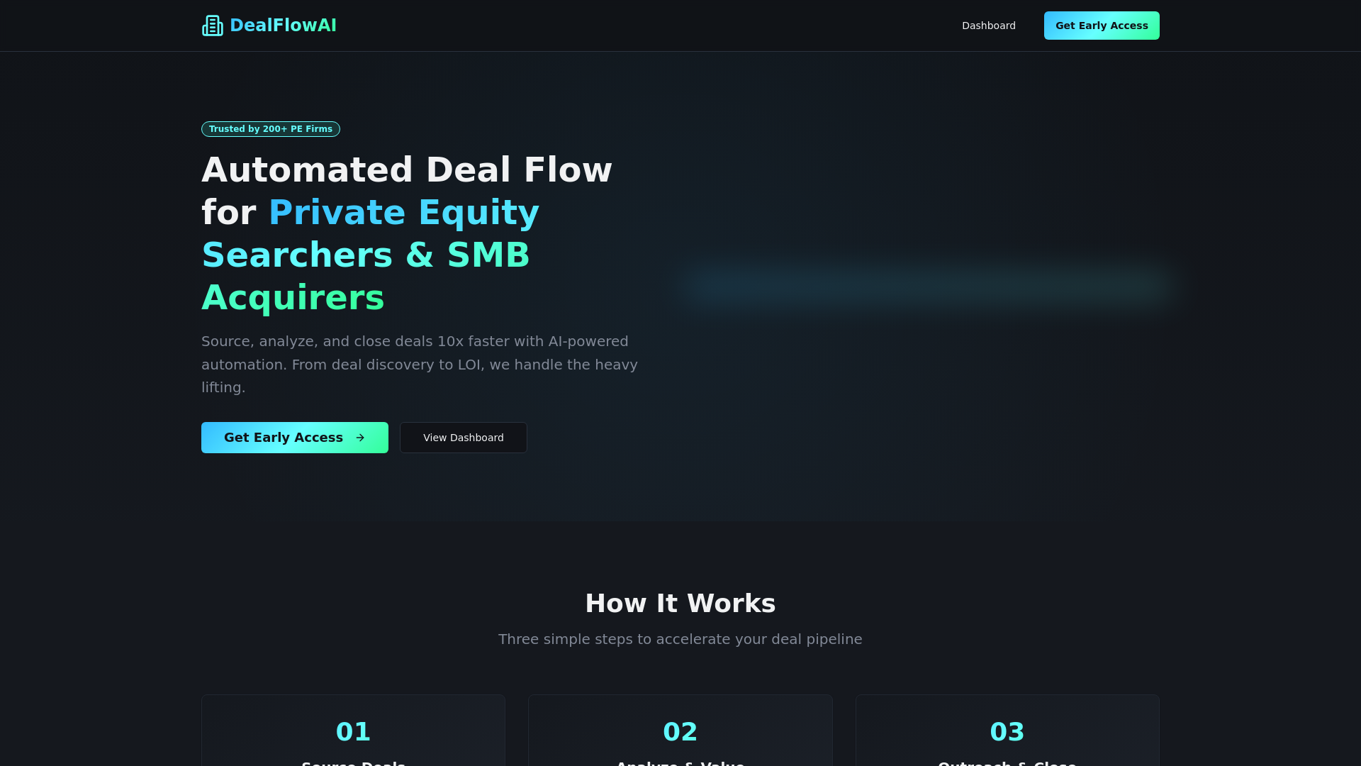 DealFlowAI screenshot 2